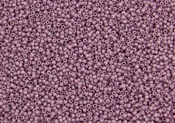 Opaque Lustre Pale Mauve Toho Seed Beads