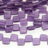 Frosted Purple 2-Hole Tile