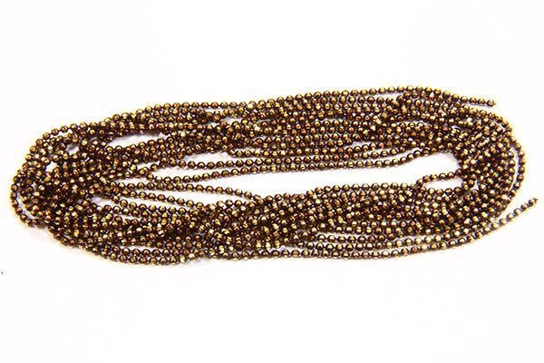 Espresso Shimmer Ball Chain