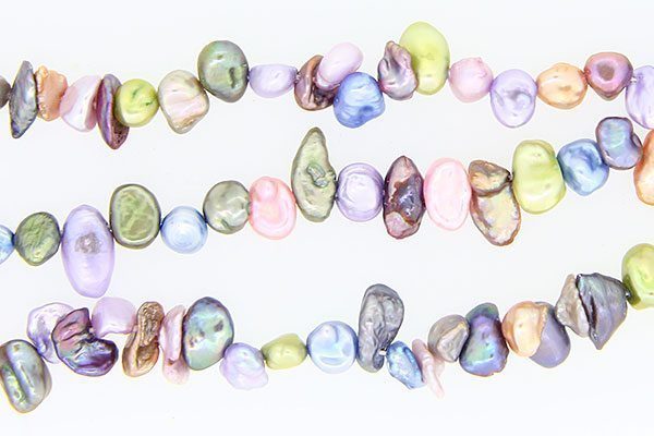 Mulitcoloured Keishi Pearl