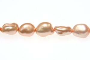 Champagne Keshi Pearls