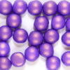 Satin Gold Sheen Purple Preciosa Candy Beads