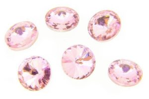 Aurora Rose Pink Crystal Rivoli