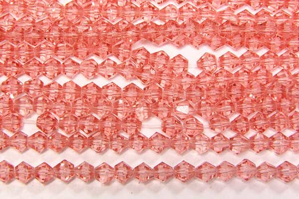 Watermelon Crystal Bicones