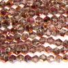 Demi Coated Violet Gold Crystal Bicones