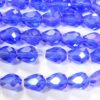 Royal Blue AB Facetted Crystal Drops