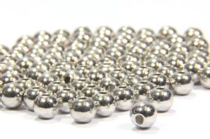 Silver Plated Brass Spacer Beads