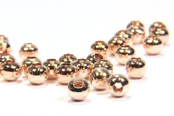 Rose Gold Plated Brass Spacer Beads