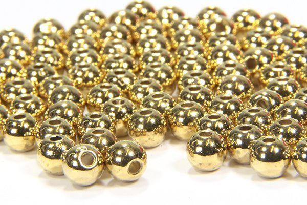 Gold Plated Brass Spacer Beads