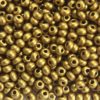 Satin Antique Gold Preciosa Seed Beads