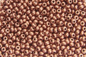 Satin Copper Preciosa Seed Beads