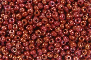 Terracotta Rainbow Preciosa Seed Beads