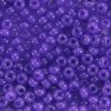 Opaque Royal Purple Preciosa Seed Beads