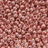 Metallic Salmon Preciosa Seed Beads