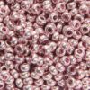 Metallic Rose Preciosa Seed Beads