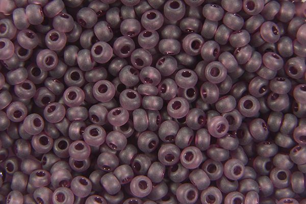 Transparent Amethyst Preciosa Seed Beads