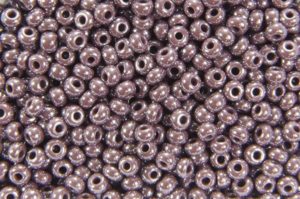 Opaque Sfinx Light Aubergine Preciosa Seed Beads