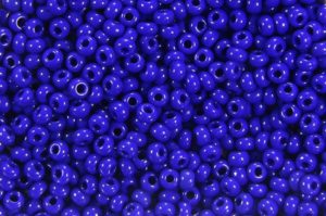 Opaque Dakota Blue Preciosa Seed Beads