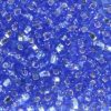 Silver Lined Blue Preciosa Seed Beads