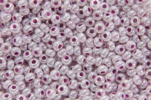 Lustred Opaque Lilac Preciosa Seed Beads