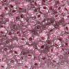 Colour Lined Rose Preciosa Seed Beads