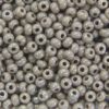 Rainbow Opaque Grey Preciosa Seed Beads