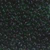 Transparent Midnight Green Preciosa Seed Beads