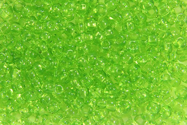 Transparent Lime Preciosa Seed Beads