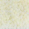 Pale Cream Rainbow Preciosa Seed Beads