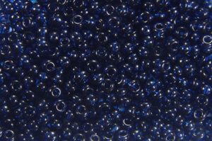 Transparent Navy Preciosa Seed Beads