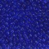 Transparent Light Navy Blue Preciosa Seed Beads