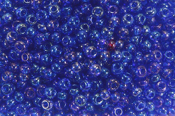 Rainbow Royal Blue Preciosa Seed Beads