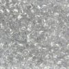 Silver Lined Grey Preciosa Seed Beads