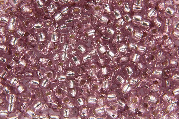 Silver Lined Light Amethyst Preciosa Seed Beads