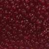 Transparent Redcurrant Preciosa Seed Beads