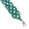 Emerald Romance Bracelet Kit