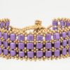 Golden Purple Times Square Bracelet Kit