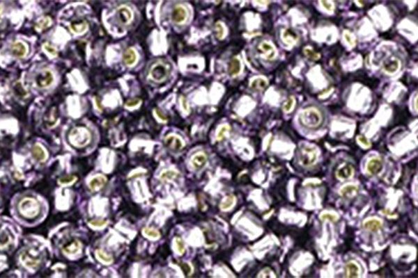 Silver Lined Tanzanite Toho Round Seed Beads