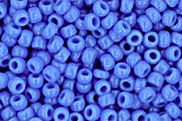 Opaque Cornflower Toho Round Seed Beads