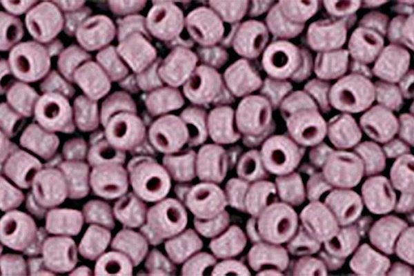 Opaque Lavender Toho Round Seed Beads