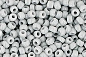 Opaque Grey Toho Round Seed Beads