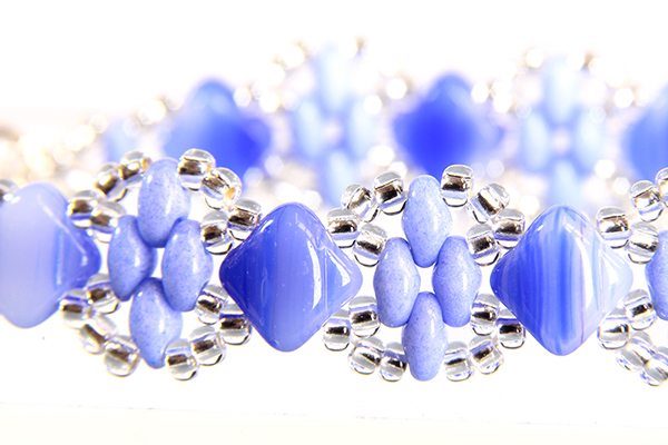 Two's Company Bracelet Kit, Periwinkle - Makes 2