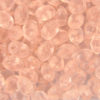 Matt Transparent Blush Precision Twin Beads