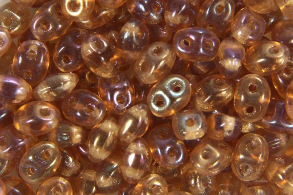 Topaz AB Precision Twin Beads