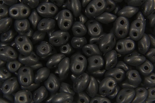 Matt Black Precision Twin Beads