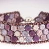 Vintage Violet Mosaic Bracelet