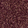 Amethyst Gold Luster Delica Beads