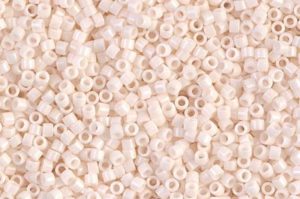 Opaque Bisque White Delica Beads