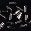 4mm Black Glue In End Caps 16pcs