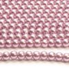 Lilac Glass Pearls